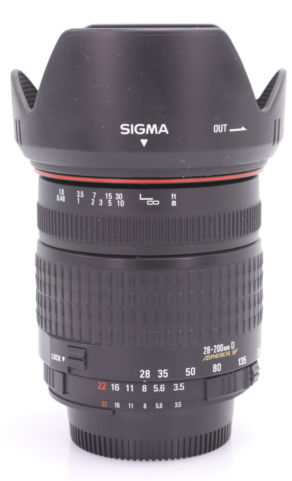 Sigma 28-200mm F/3.5-5.6 DL Aspherical Macro Nikon occasion