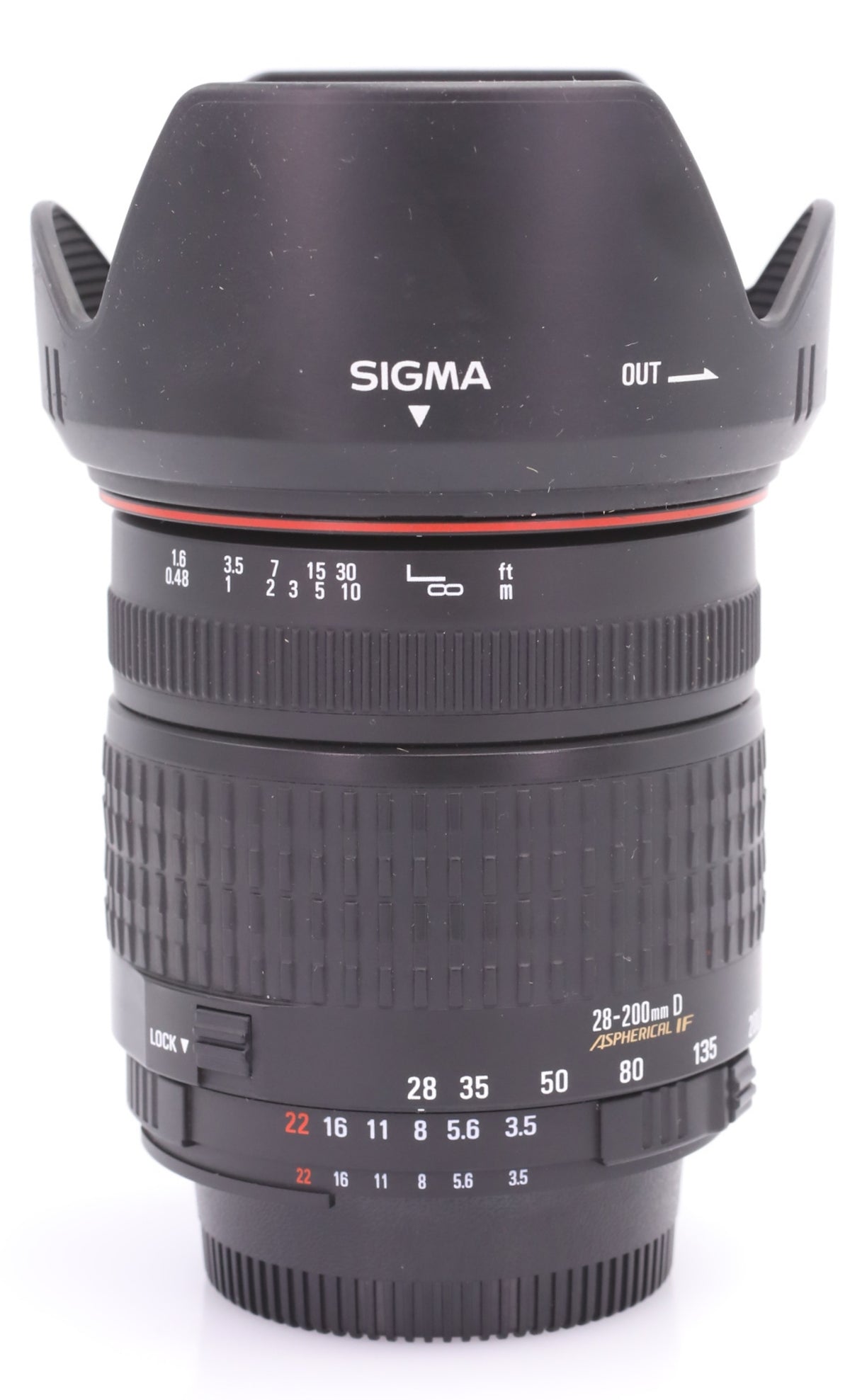 Sigma 28-200mm F/3.5-5.6 DL Aspherical Macro Nikon occasion