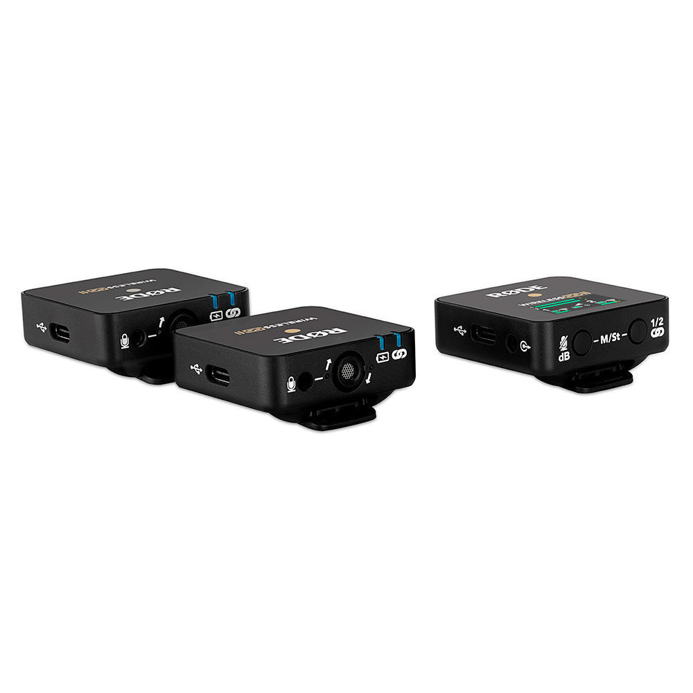 Rode Wireless Go II + 2x Rode Lavalier GO