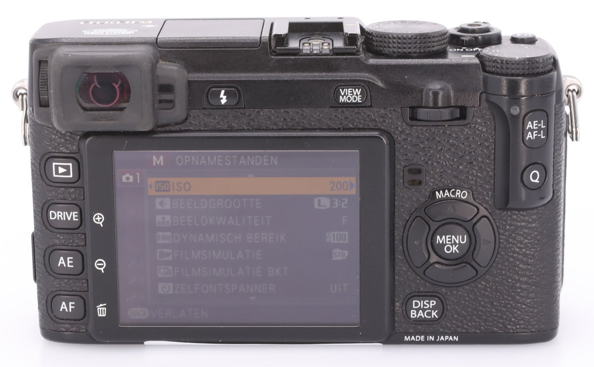 Fujifilm X-E1 body zwart occasion
