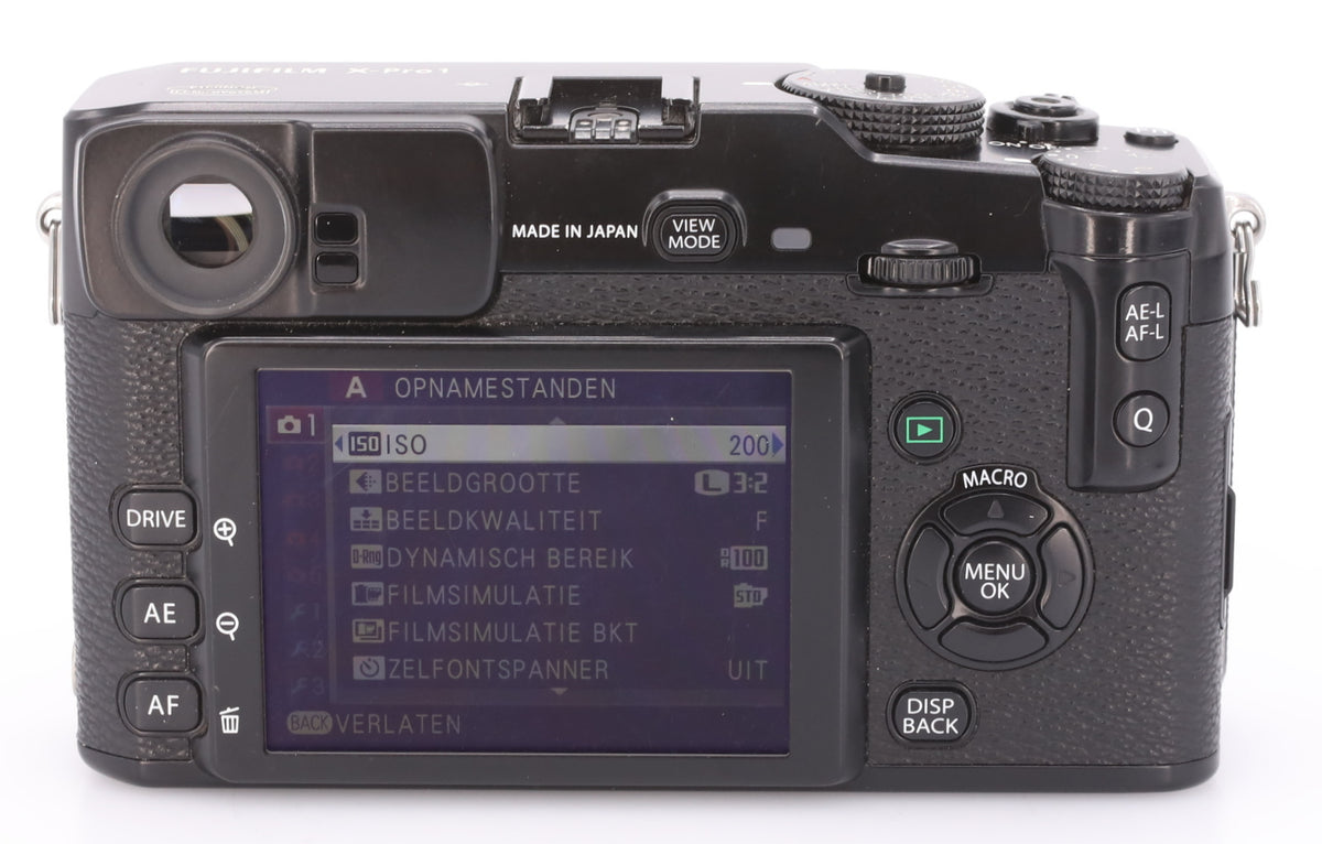 Fujifilm X-Pro1 body zwart occasion