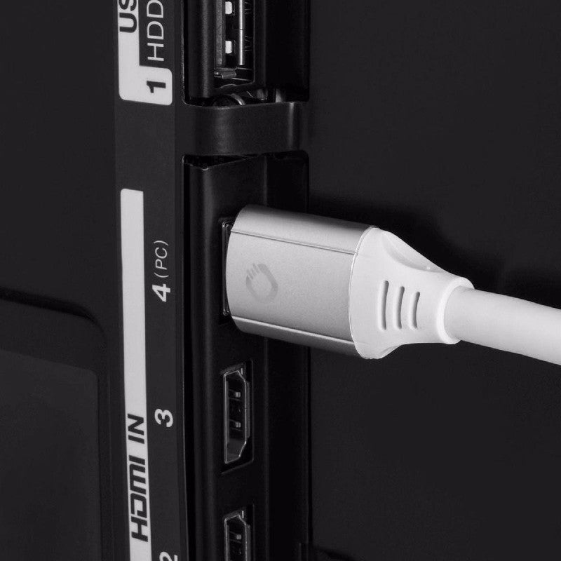 Black Magic Ultra High Speed 4K/8K HDMI Kabel 120 Hz – 0,75 m Weiß