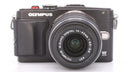 Olympus PEN Lite E-PL6 body zwart + 14-42mm F/3.5-5.6 II R Zwart occasion