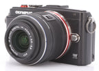 Olympus PEN Lite E-PL6 body zwart + 14-42mm F/3.5-5.6 II R Zwart occasion