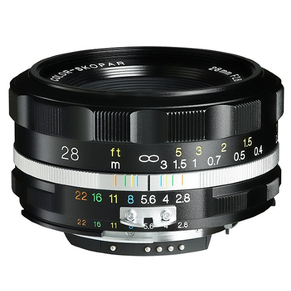 Voigtlander Color Skopar f/2.8 28mm SLII-S Nikon Black