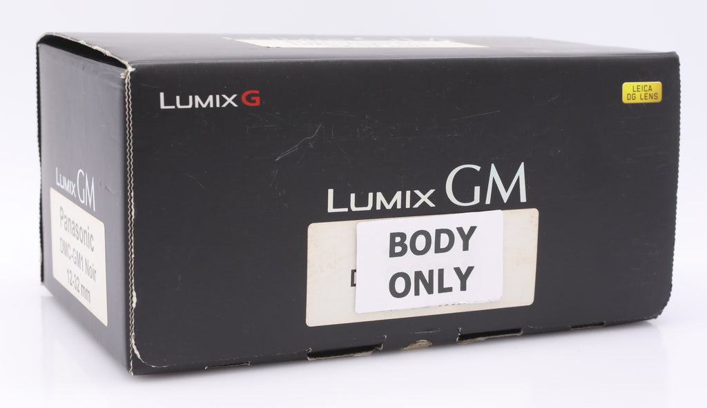 Panasonic Lumix DMC-GM1 Body zwart occasion