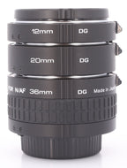 Kenko Extension Tube Set DG 12/20/36mm voor Nikon AF occasion