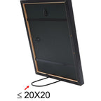 Deknudt Photo frame in black with passe-board 10x15 S43AK2