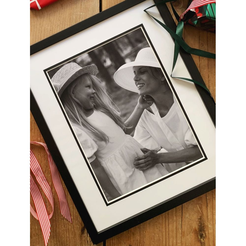 Deknudt Photo frame in black with passe-board 10x15 S43AK2