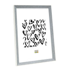 Deknudt Photo frame in grey-blue with white border 13x18 S46CH7
