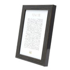 Deknudt Narrow frame in grey-brown root wood color 13x18