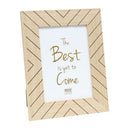 Deknudt Photo frame in plain wood with graphic motif 10x15 S46ZH9
