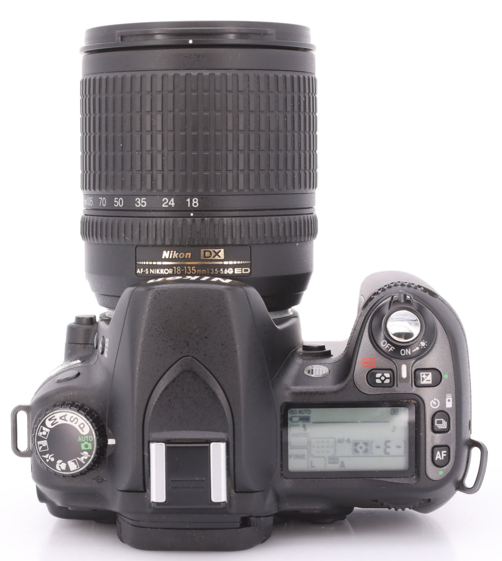 Nikon D80 body + AF-S 18-135mm F/3.5-5.6G ED DX occasion