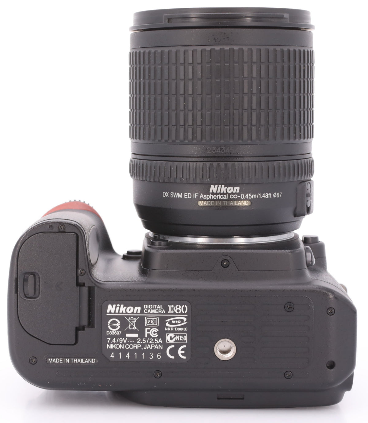 Nikon D80 body + AF-S 18-135mm F/3.5-5.6G ED DX occasion
