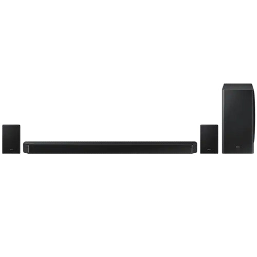Samsung HW-Q950A Dolby Atmos Soundbar met subwoofer en achterspeakers