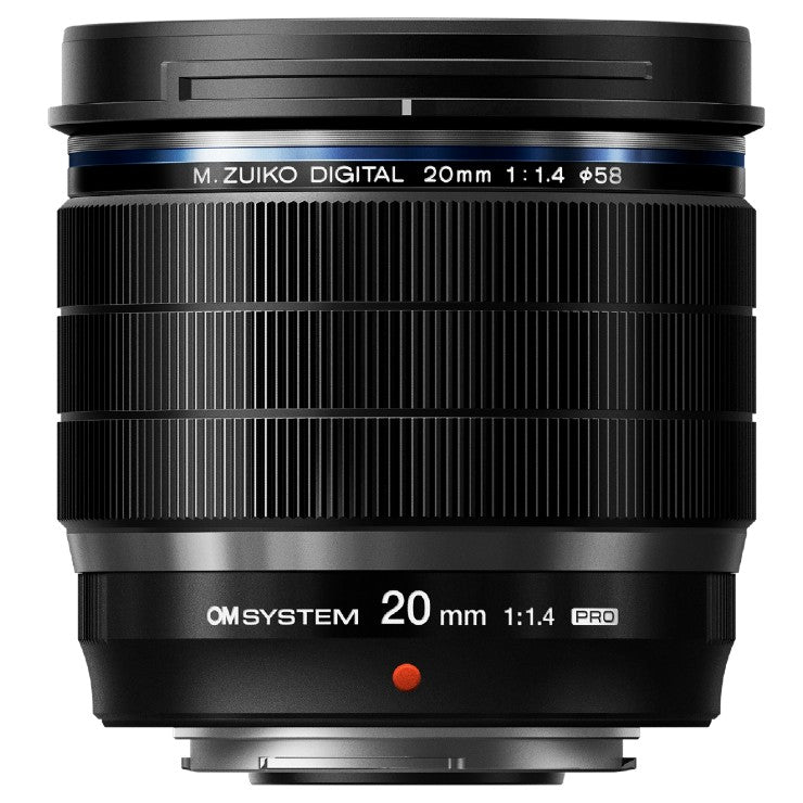 OM SYSTEM, M.Zuiko Digital, ED, 20mm ƒ/1,4, PRO