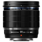 OM SYSTEM, M.Zuiko Digital, ED, 20mm ƒ/1,4, PRO