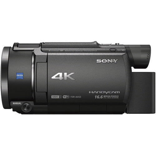 Sony FDR-AX53 4K Camcorder OUTLET