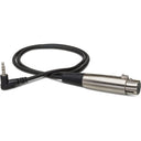 Hosa Mikrofonkabel XVS-101F XLR -> Klinke