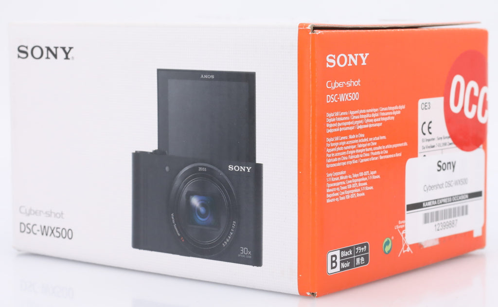 Sony Cybershot DSC-WX500 occasion
