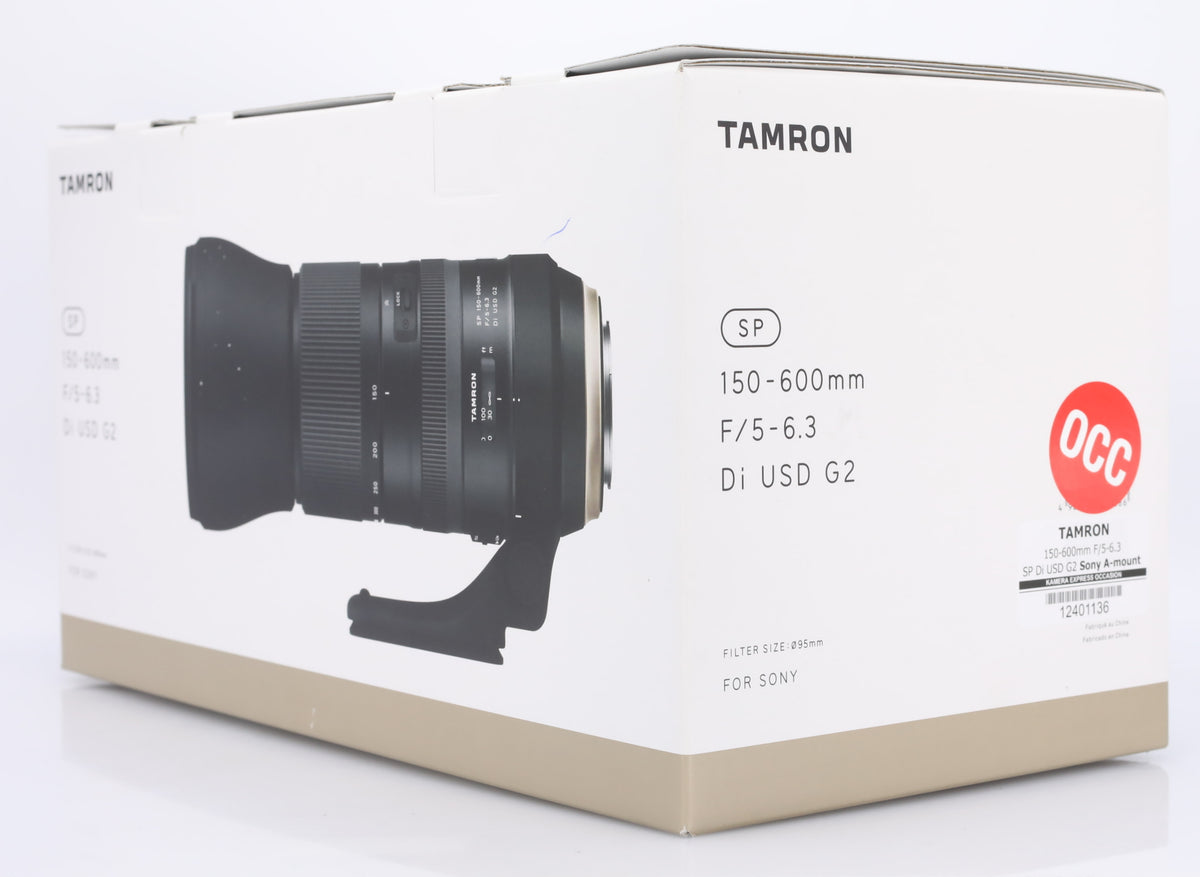 Tamron 150-600mm F/5-6.3 SP Di USD G2 Sony A-mount occasion