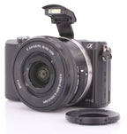 Sony A5000 body zwart + 16-50mm F/3.5-5.6 OSS zwart occasion