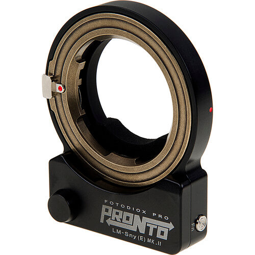 Fotodiox lens Mount adaptor Pro PRONTO Autofocus Adapter Mark II Leica M Mount Lens to Sony E-Mount