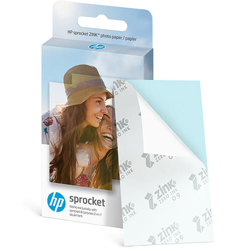 HP Sprocket Schwarz