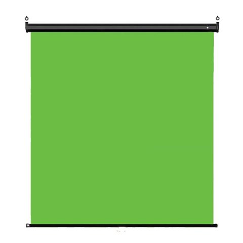 StudioKing Wall Pull-Down Green Screen FB-180200WG 180x200 cm Chroma Green