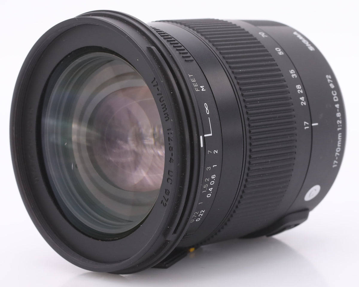 Sigma 17-70mm F/2.8-4 DC Macro Contemporary OS HSM Canon occasion