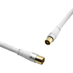 Oehlbach SL ANTENNA Kabel 1.0m Weiß