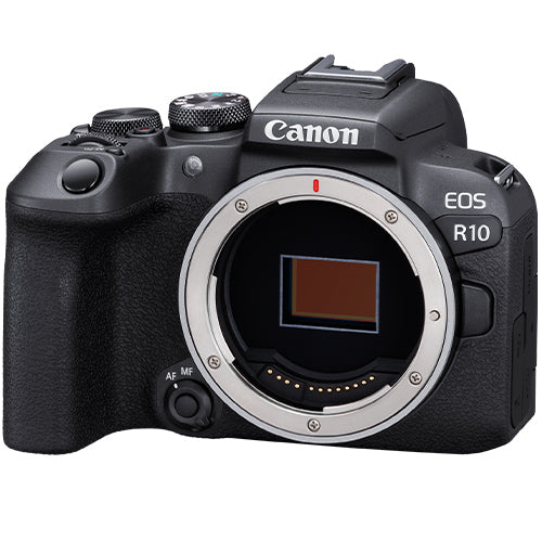 Canon EOS R10 Gehäuse + EF - RF Bajonett Adapter