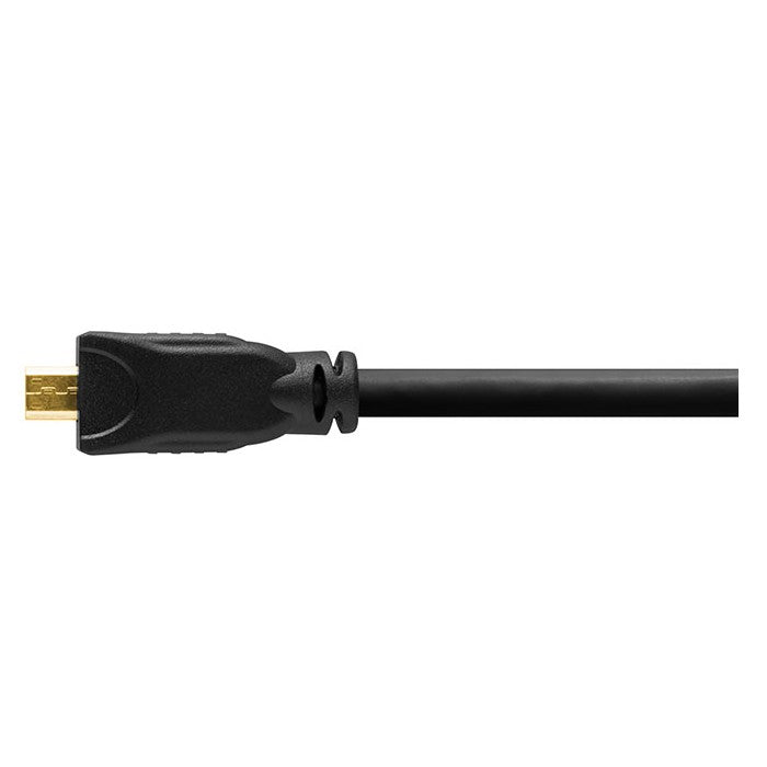 Tether Tools TetherPro HDMI Micro to HDMI 2.0, 10' (3m), Black