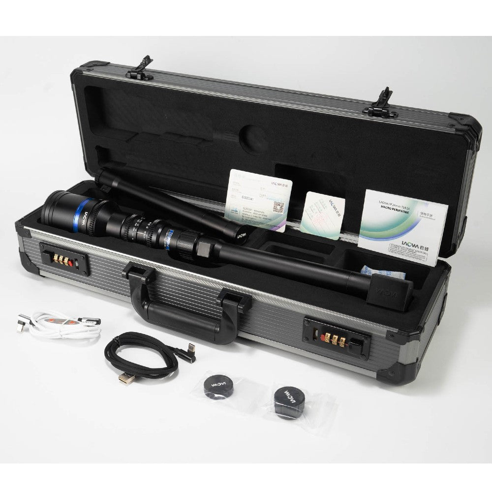Laowa 24mm T/14, 2X, Peri Probe Objektiv (Cine) – Canon RF