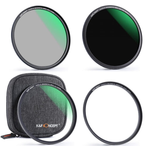 K&F Concept Filterset, magnetisch, 72mm