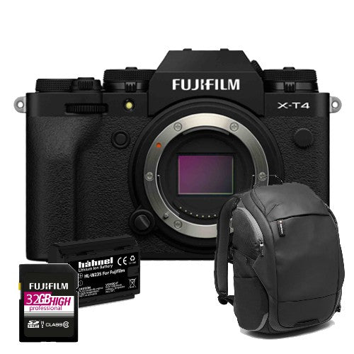 Fujifilm X-T4 Schwarz Travel Kit