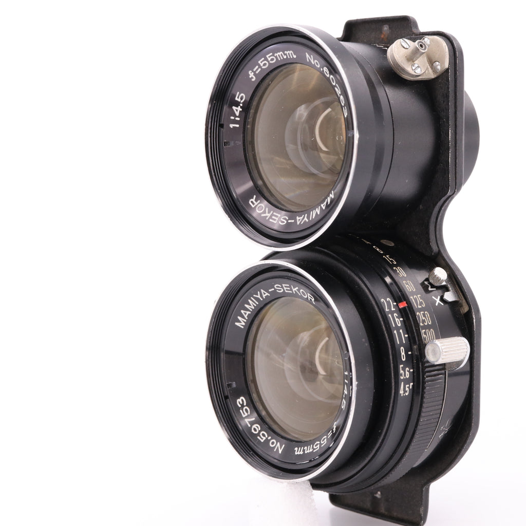 Mamiya C220 Professional + 55mm, 80mm, 135mm en 250mm occasion