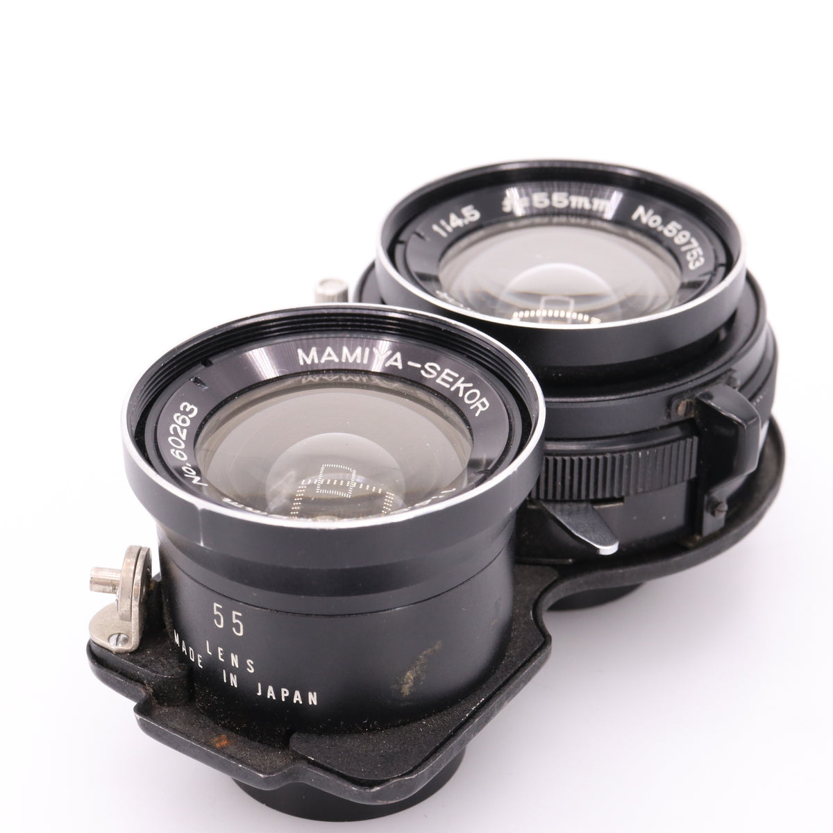 Mamiya C220 Professional + 55mm, 80mm, 135mm en 250mm occasion