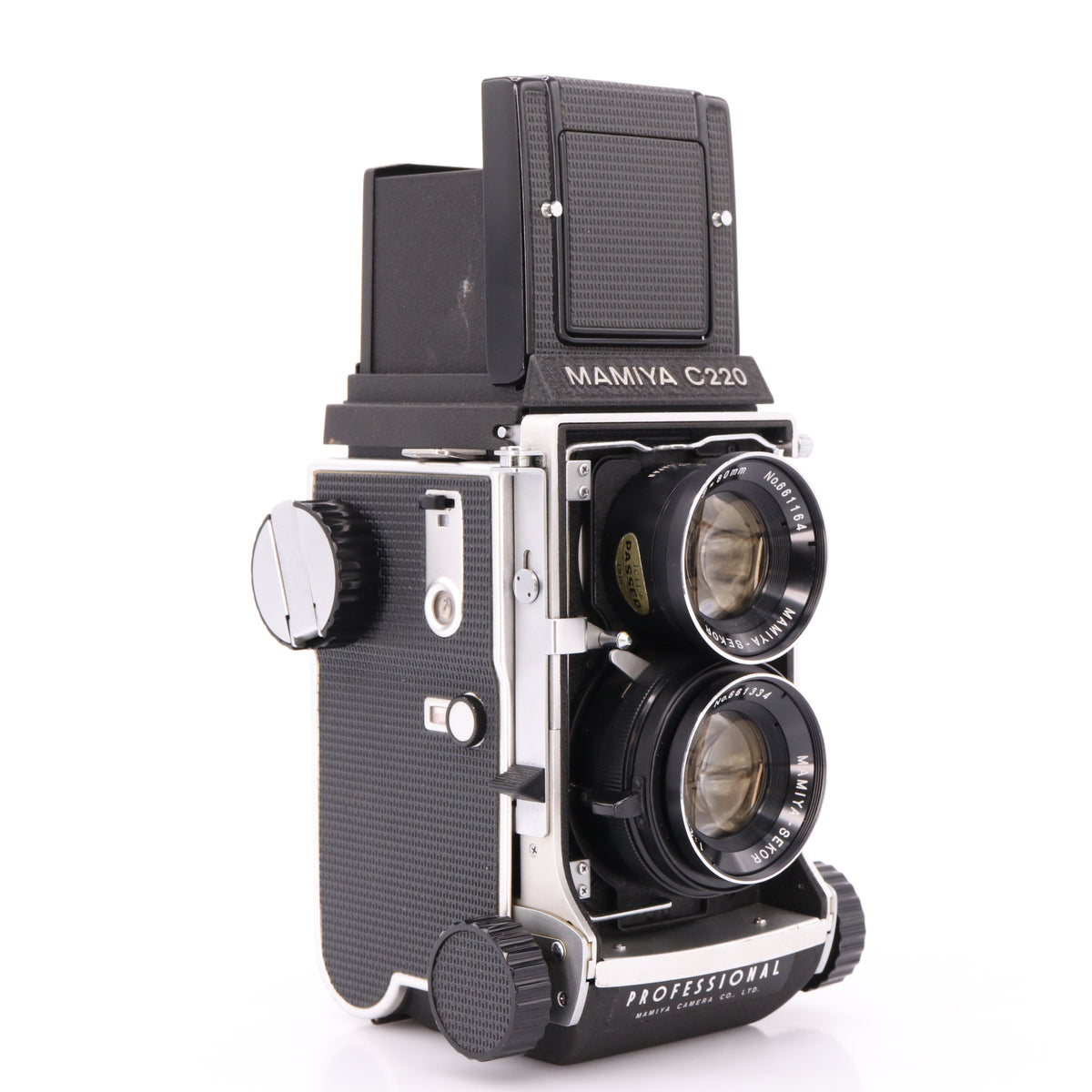 Mamiya C220 Professional + 55mm, 80mm, 135mm en 250mm occasion