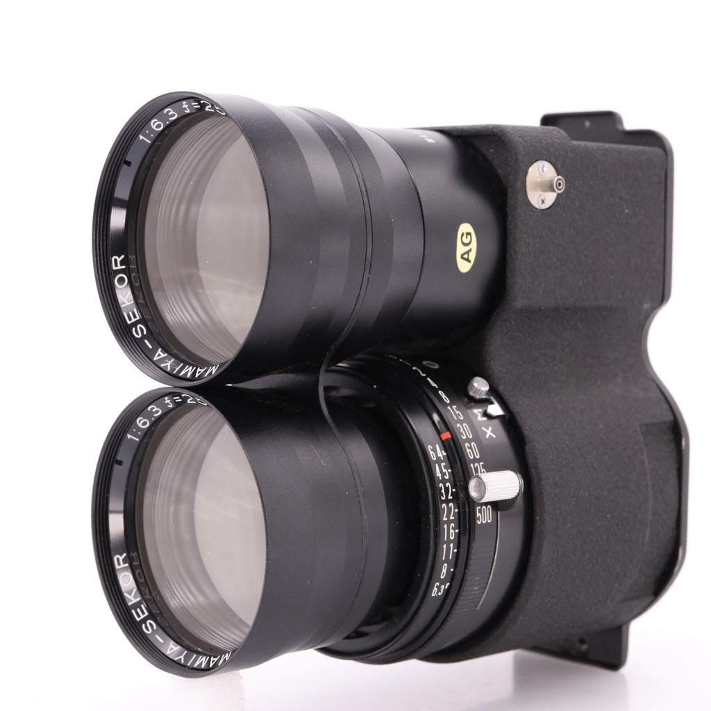 Mamiya C220 Professional + 55mm, 80mm, 135mm en 250mm occasion