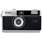 AgfaPhoto Reusable Half Frame Photo Kamera, schwarz, Analog