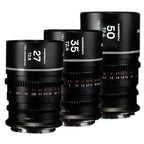 Laowa Nanomorph S35 Bundle (27,35,50mm) (Silber) (Cine) Sony E