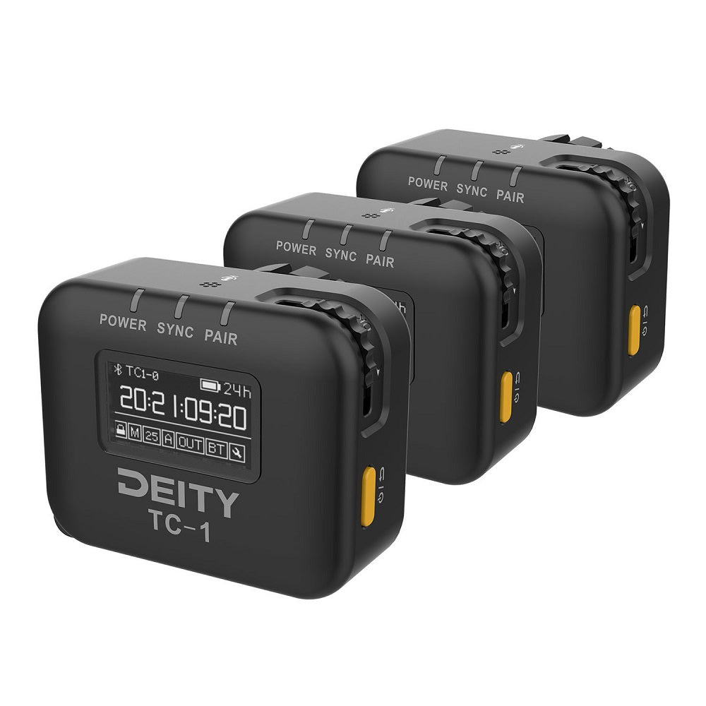 Deity TC-1 Timecode-Gerät 3er-Kit inkl. Kabel