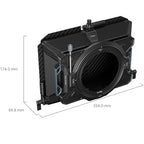SmallRig Multifunktionale modulare Matte Box (F114mm) Basis Kit 3641