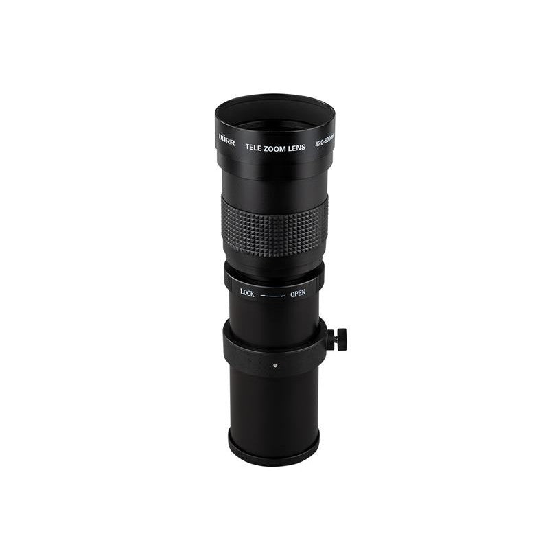 Dörr 8,3/420-800 mm Tele Zoomobjectief T2 Anschluss