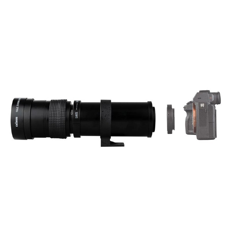 Dörr 8,3/420-800 mm Tele Zoomobjectief T2 Anschluss