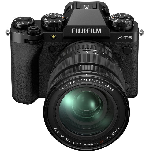 Fujifilm X-T5 Schwarz + XF 16-80mm