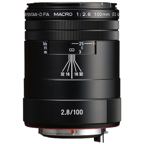 Pentax 100mm f/2.8 HD DFA ED AW Macro schwarz