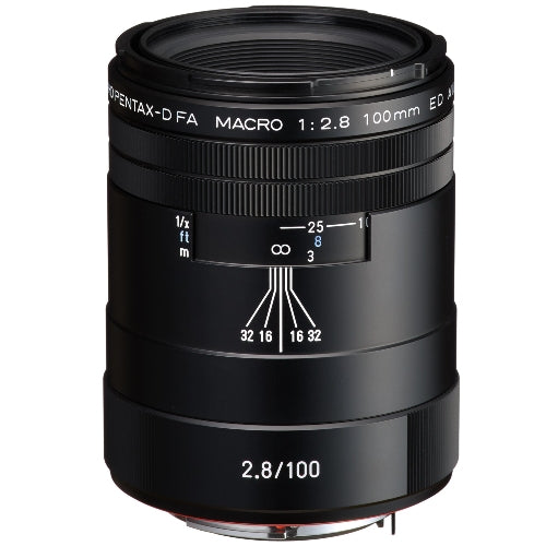 Pentax 100mm f/2.8 HD DFA ED AW Macro schwarz