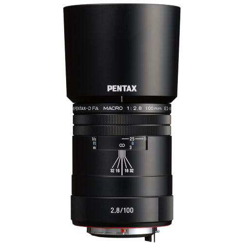 Pentax 100mm f/2.8 HD DFA ED AW Macro schwarz